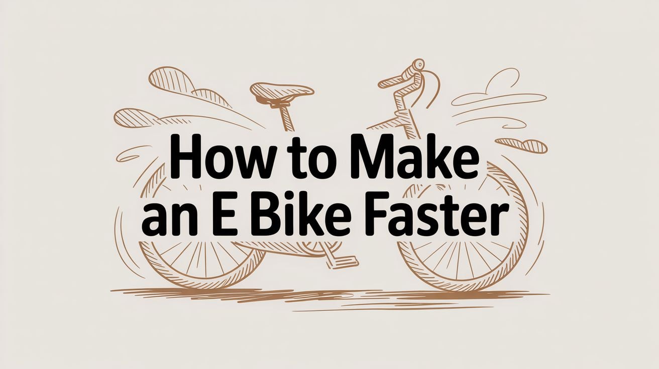 How to make an E bike faster header